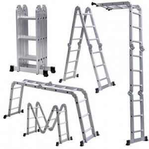 Aluminium Folding Ladder 12ft 4by3