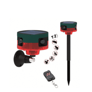 Solar Infrared Sensor Alarm